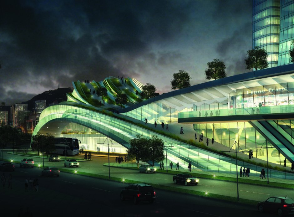 Вокзал Express Rail link West Kowloon Terminus