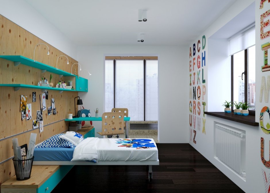 Детская комната в стиле Минимализм