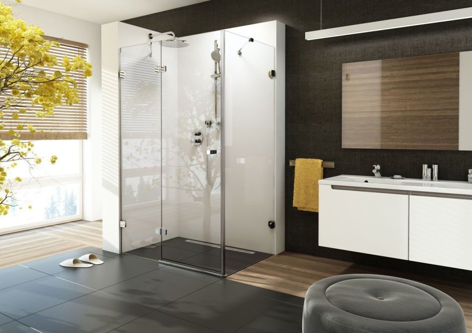 Душевой уголок Ravak Brilliant BSDPS R 90x90x195
