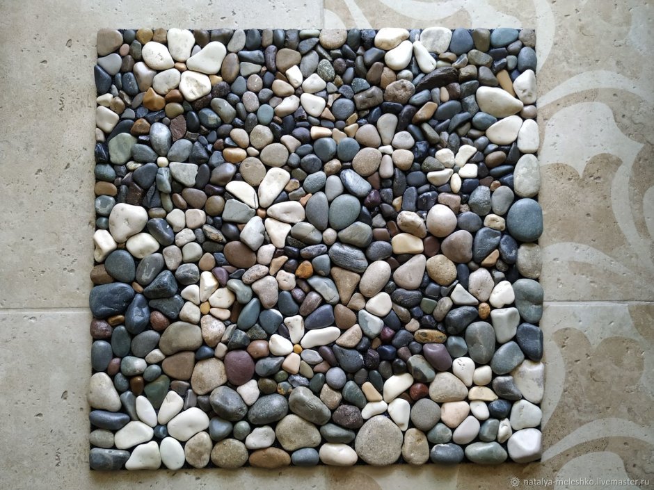 Мозаика из морских камней