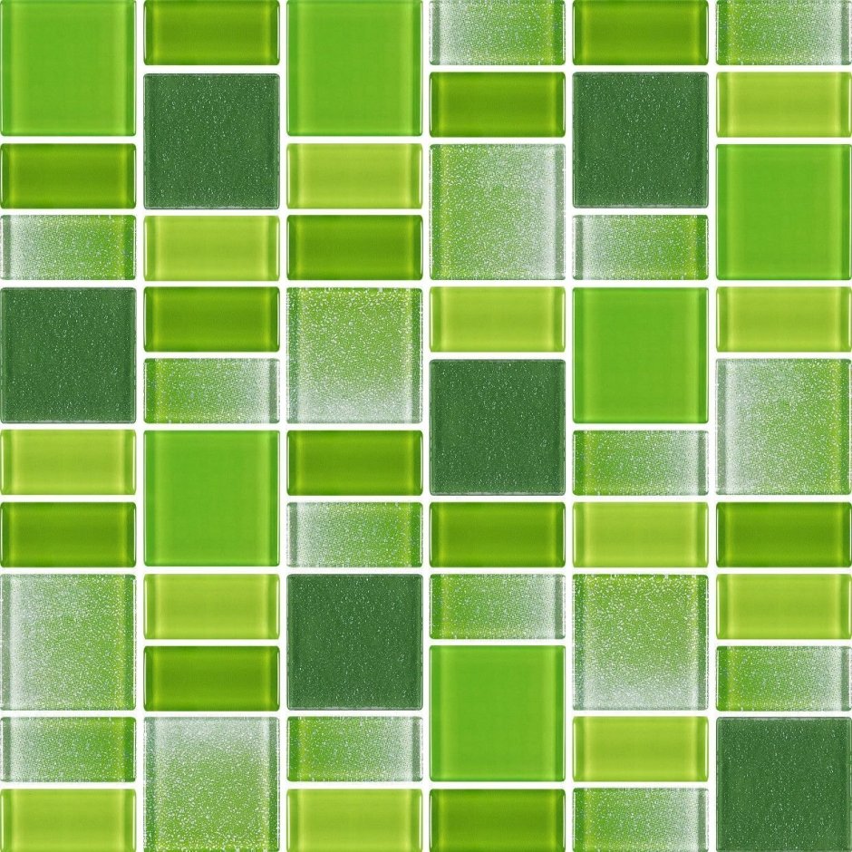 Плитка керамическая зеленая