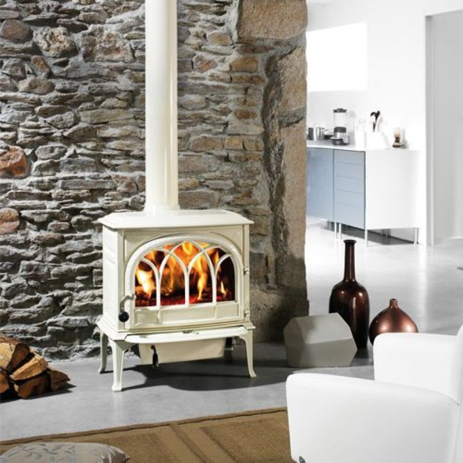 Jotul f3 в интерьере