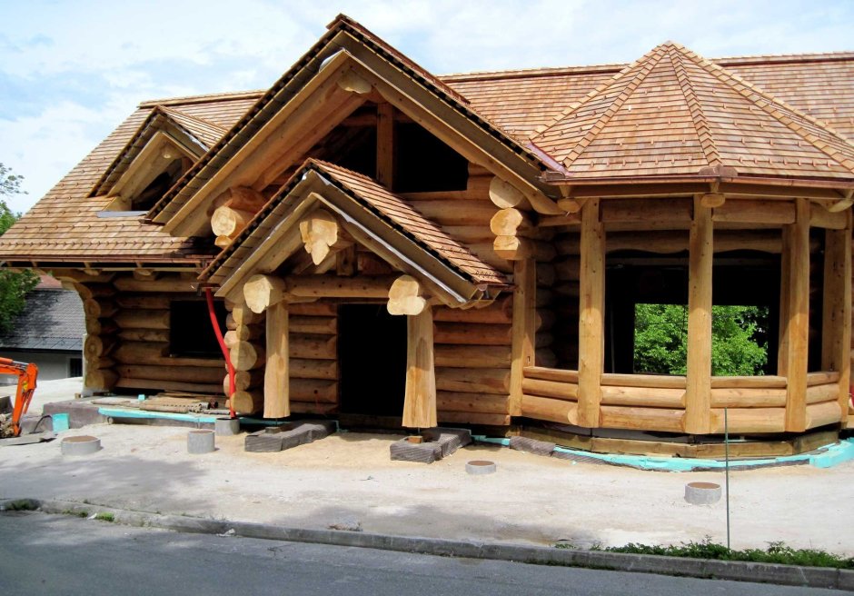 Терем из лиственницы