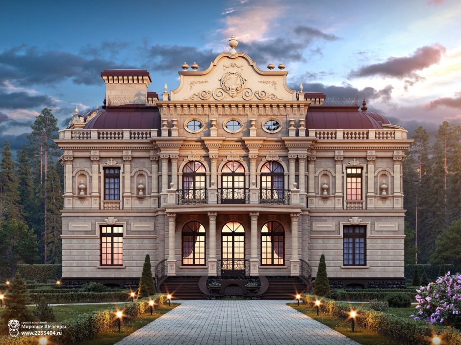 Усадьба Барокко фасад