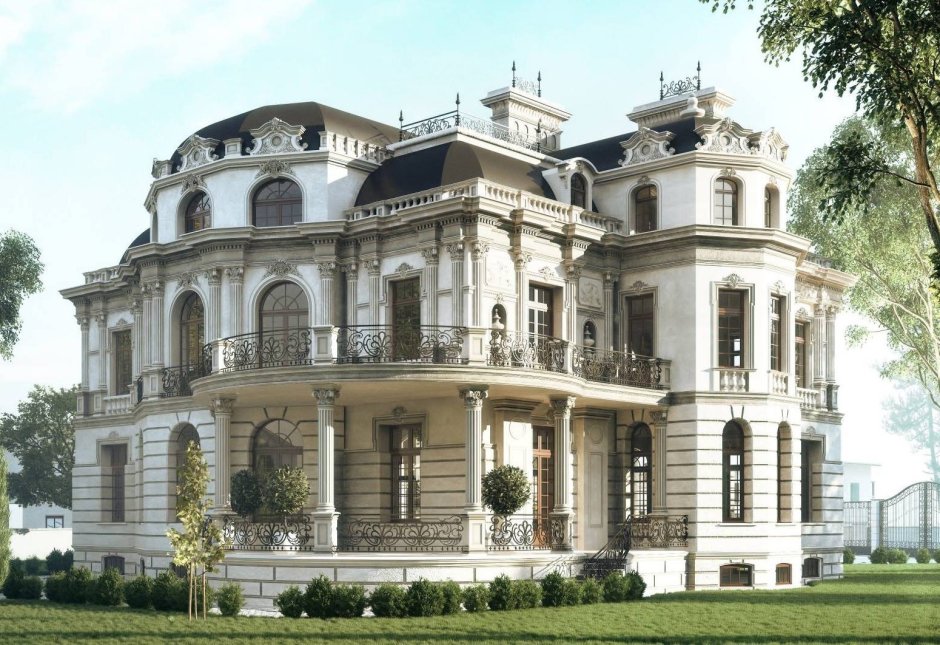 Мерано - проект особняка в стиле Ампир