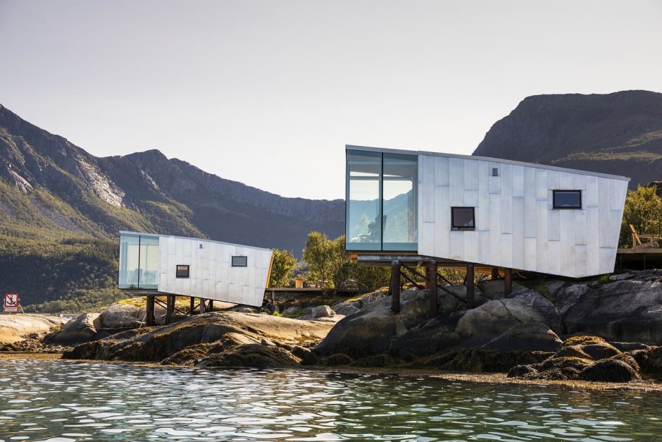 Отель Manshausen Island в Норвегии