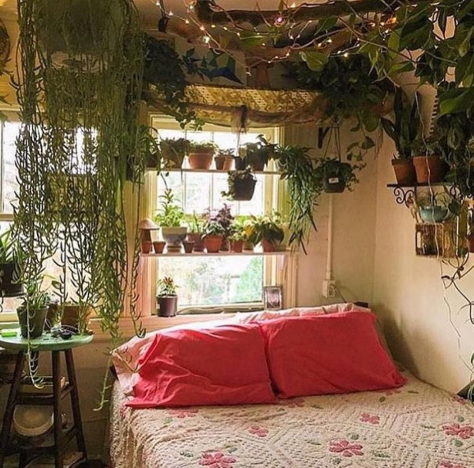 Комната в стиле cottagecore