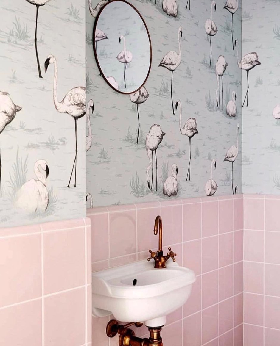 Ванная Фламинго