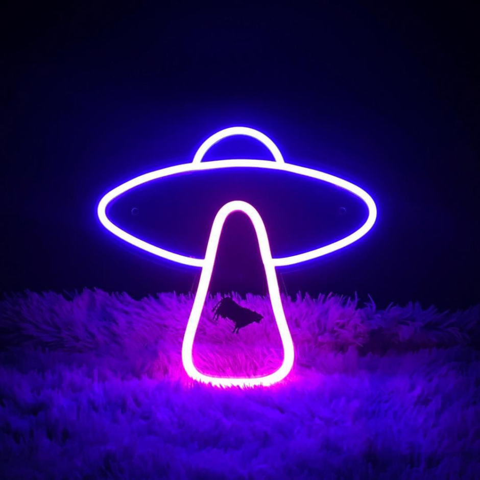 UFO Neon светильник