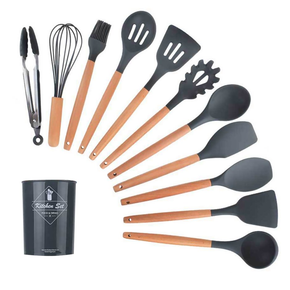 Silicone Kitchen Utensils набор