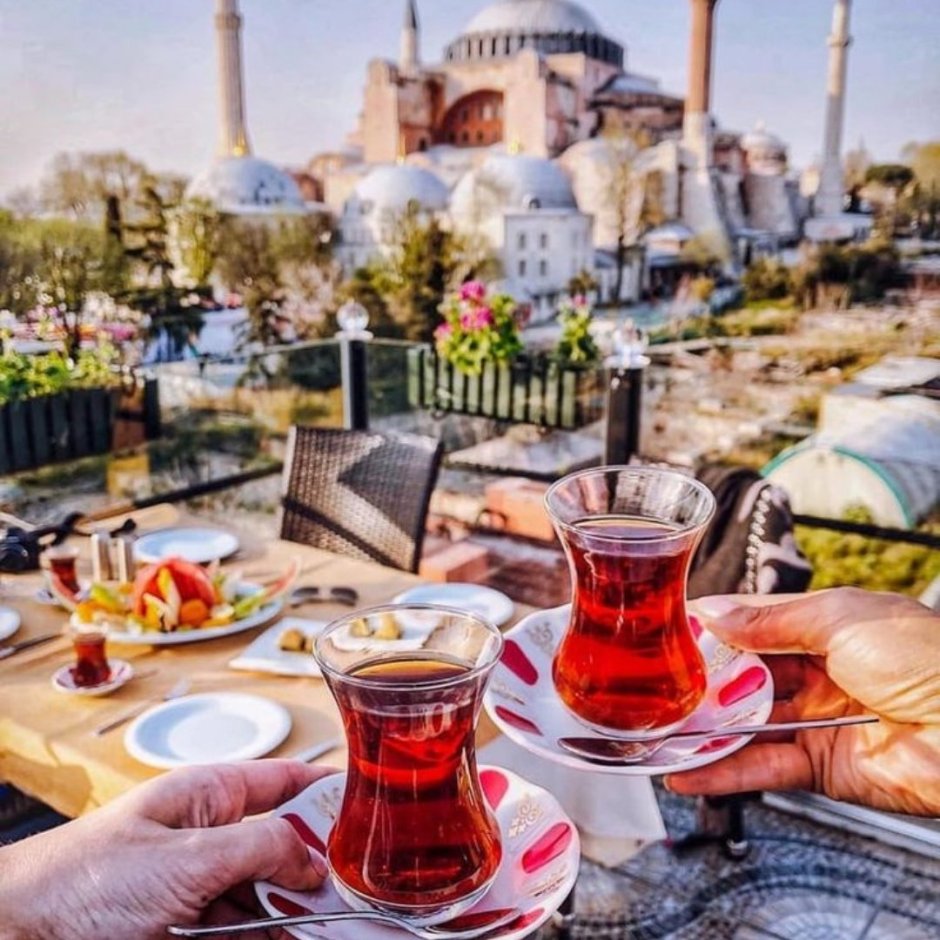 Стамбул чай на крыше