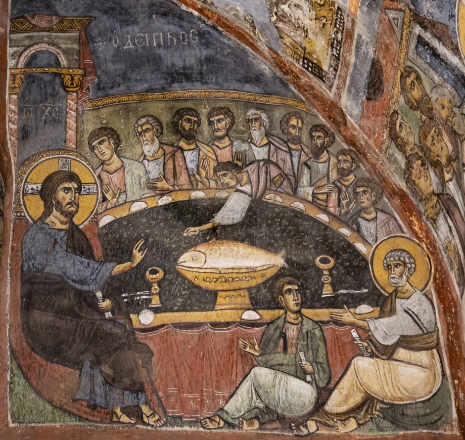 Фреска церкви Панагии Форвиотиссы