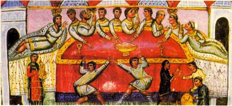 Миниатюра средневековой Византии