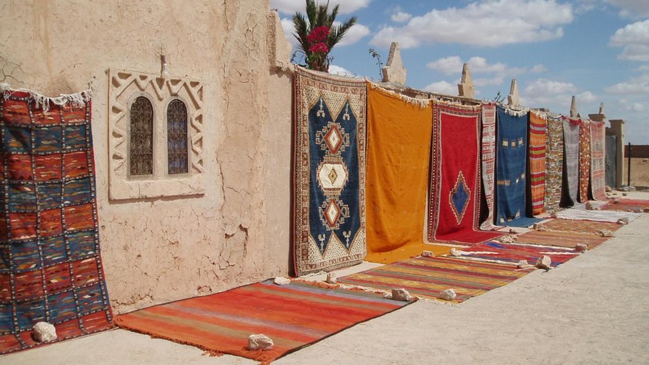 Марракеш Марокко ковры