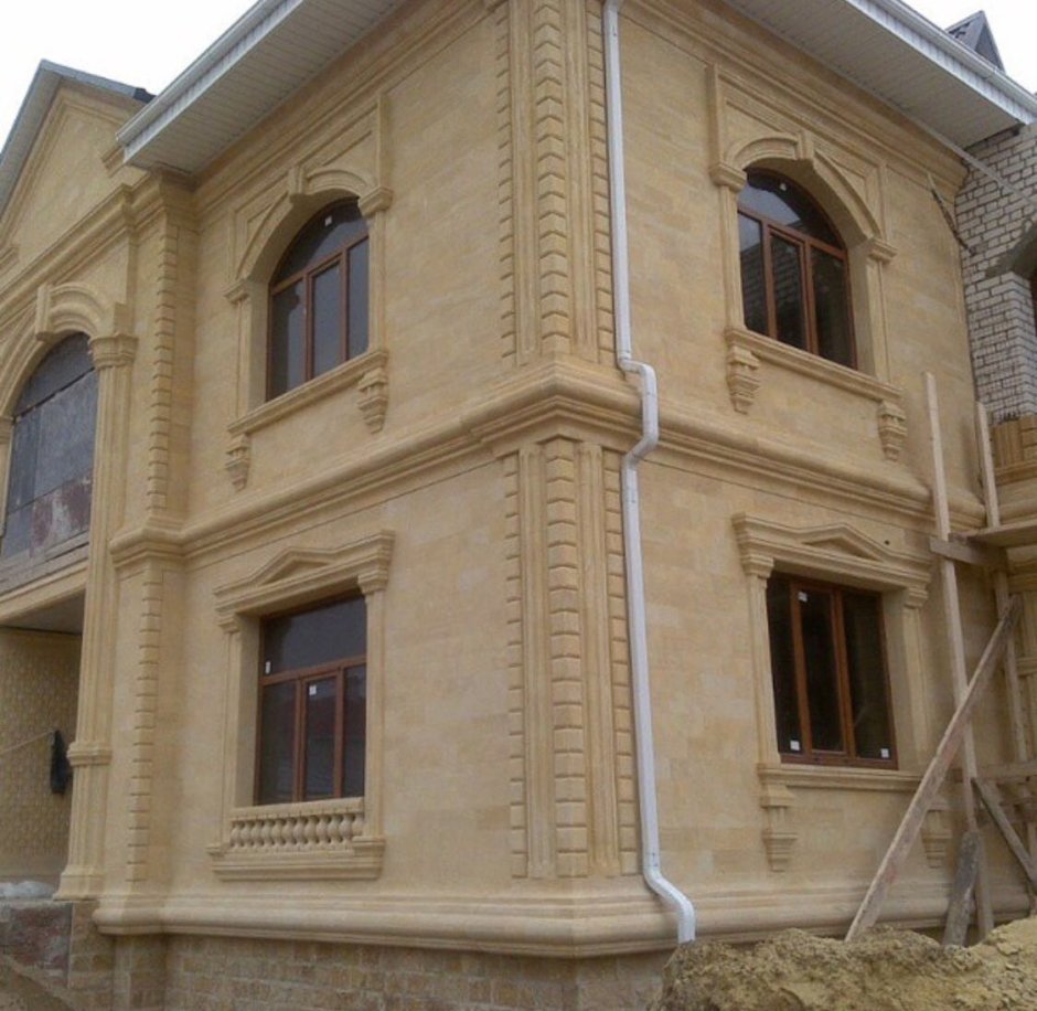 Дагестанский камень песчаник для фасадов