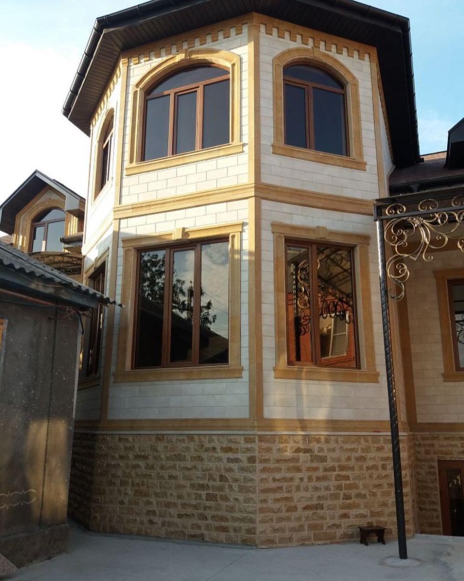 Доломит мекегинский Дагестанский камень фасад