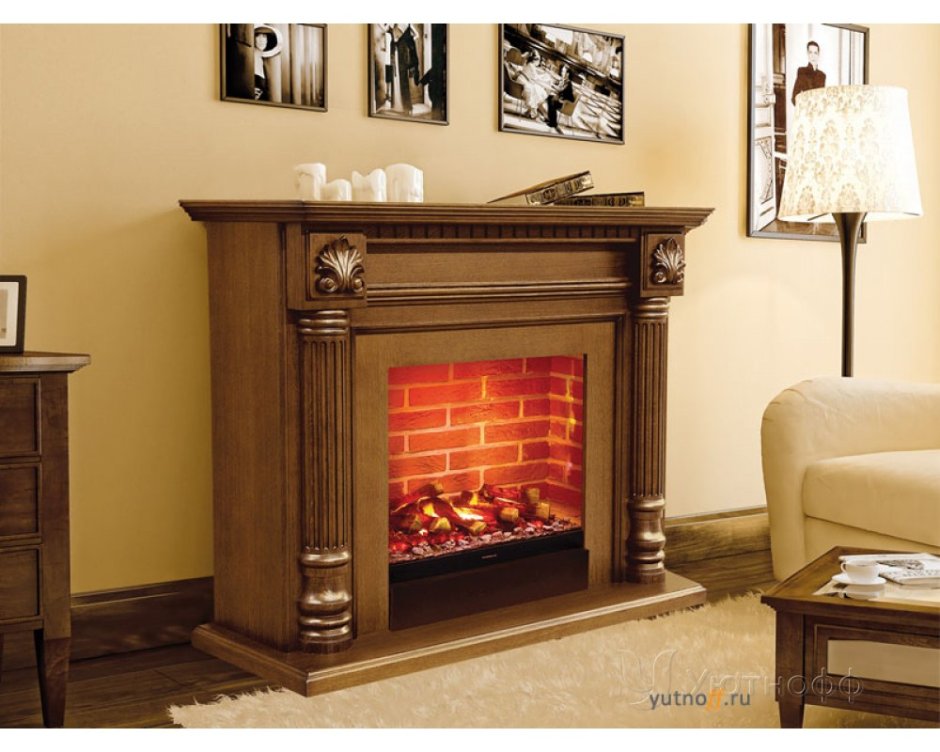 Dimplex Rothesay Brass