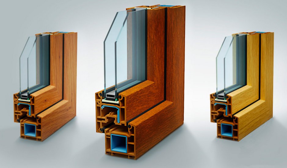 VEKA sl70 кашированные