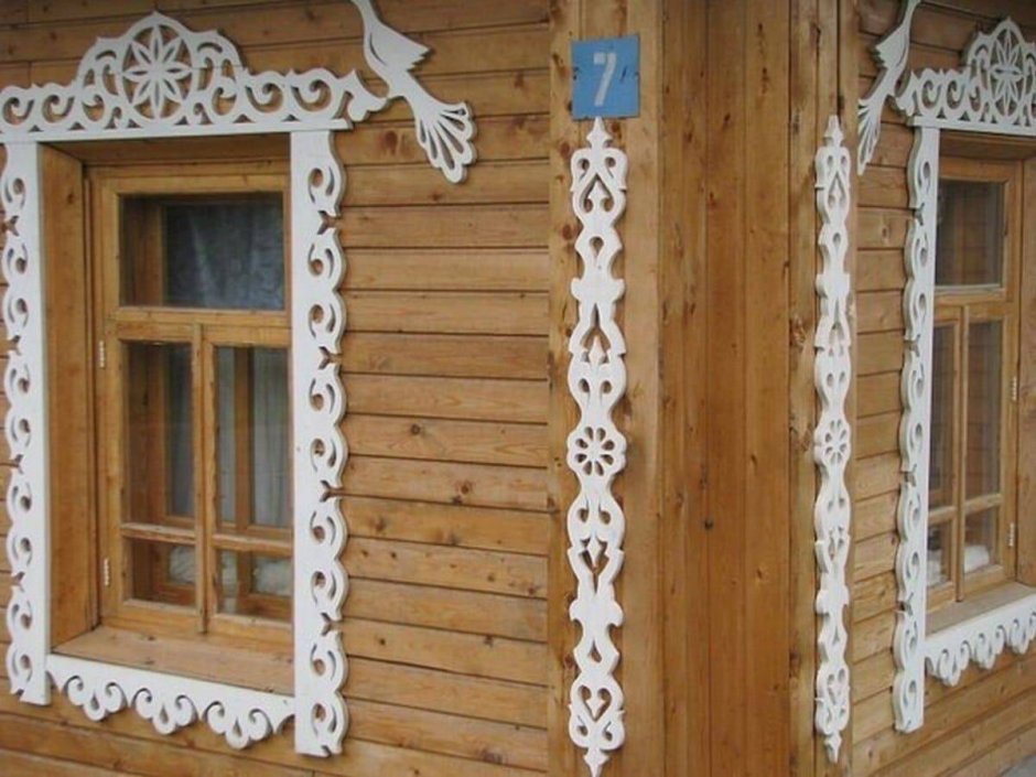 Резьба по дереву наличники