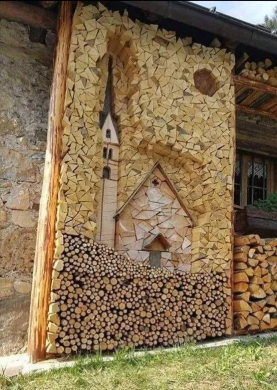 Поленница для дров