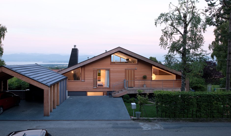 Шале барнхаус дом в стиле