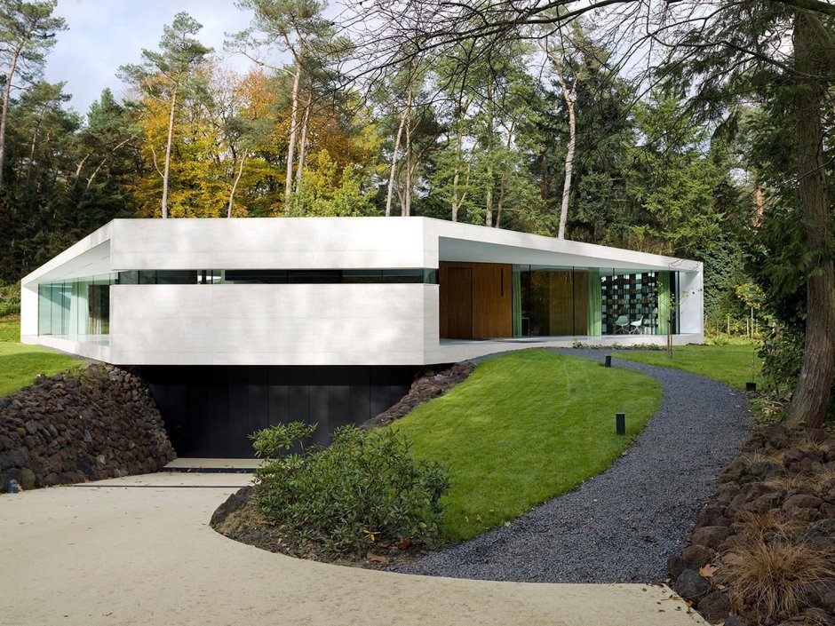 Дом в лесу Минимализм