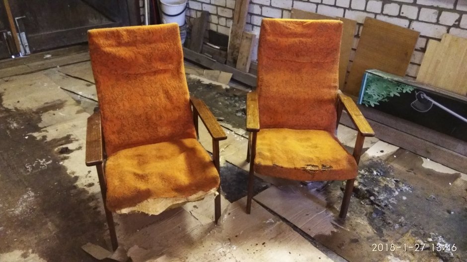 Преобразить старое кресло