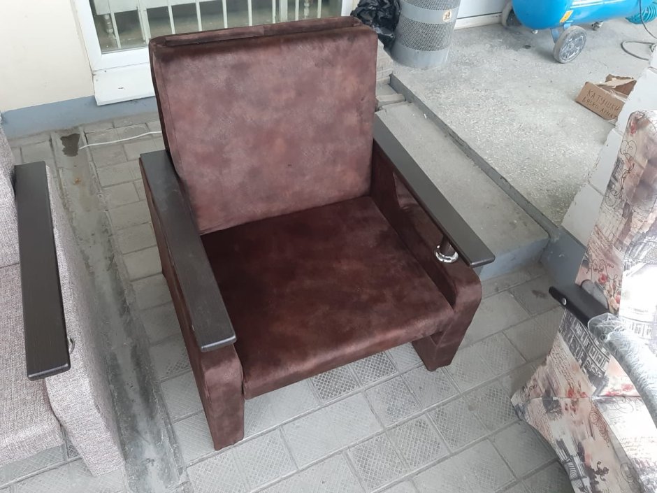 Старое советское кресло кровать