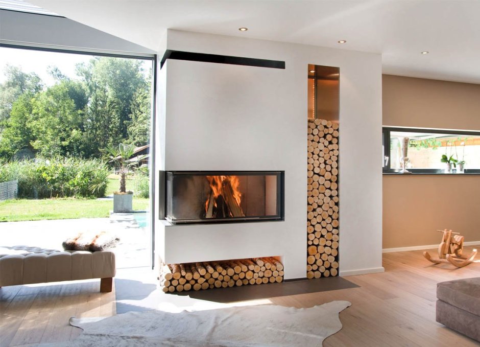 Дровяная топка Klover TKR 35 Fireplace