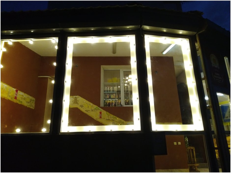 Стеклопакеты с подсветкой