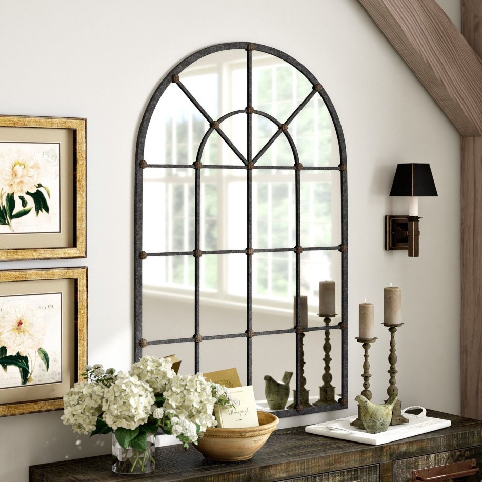 Ложное окно в интерьере