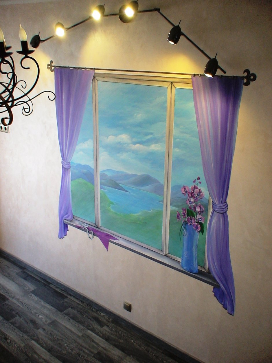 Имитация окна с подсветкой