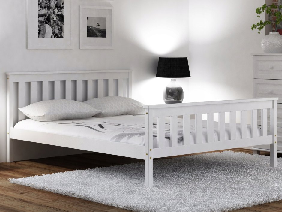 Кровать plc30 (160) белая