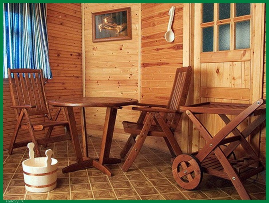Кресло в предбанник