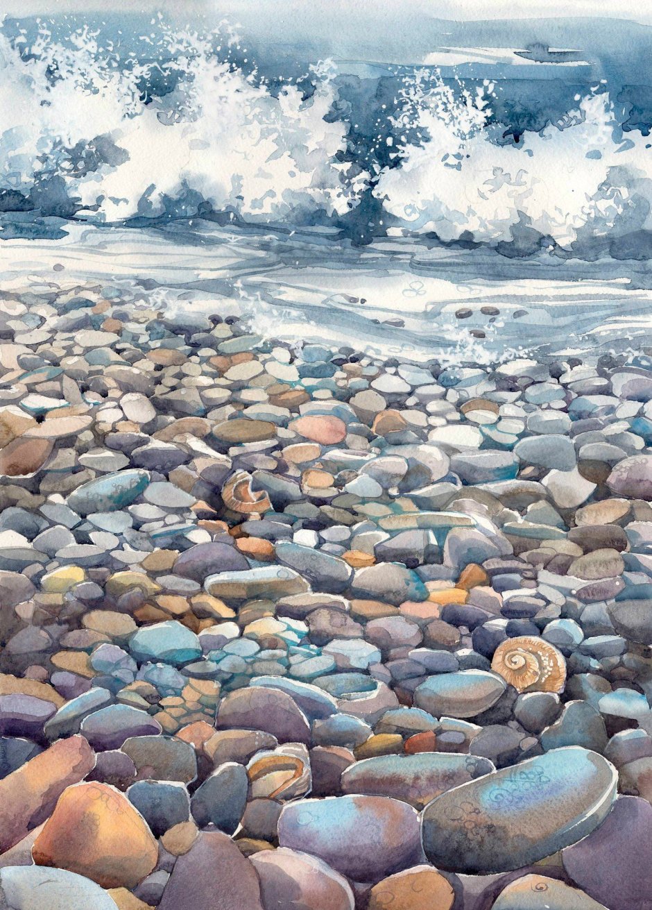 Море камни