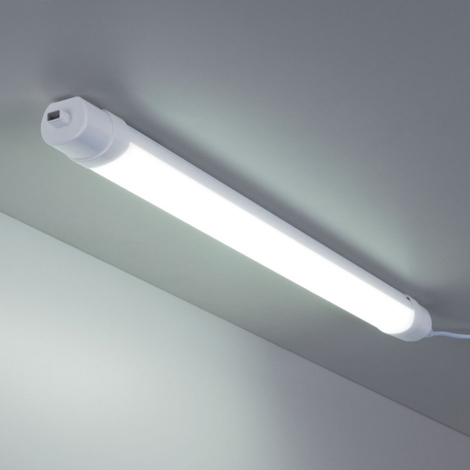 Led светильник 120 см 36вт белый пылевлагозащищен