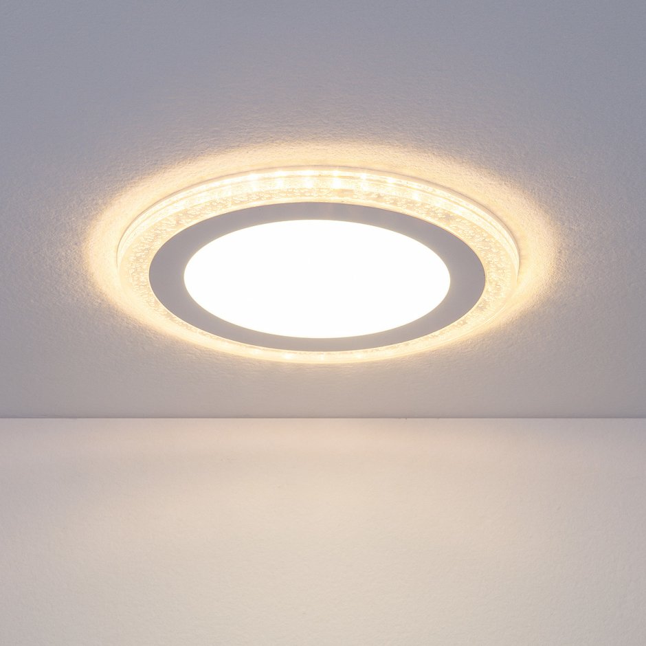 Elektrostandard dlr024 6w 4200k, белый матовый