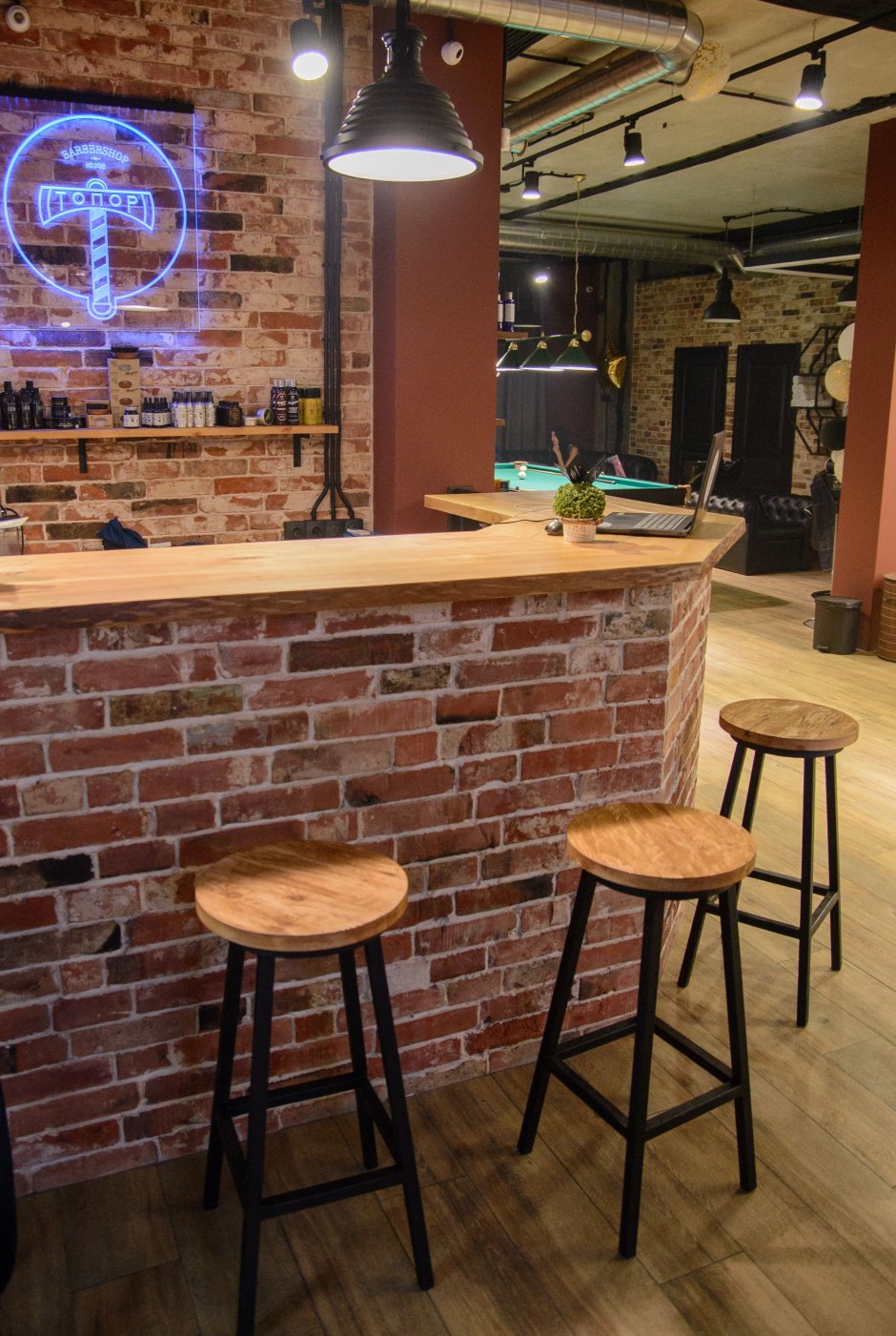 Барная стойка Loft кафе