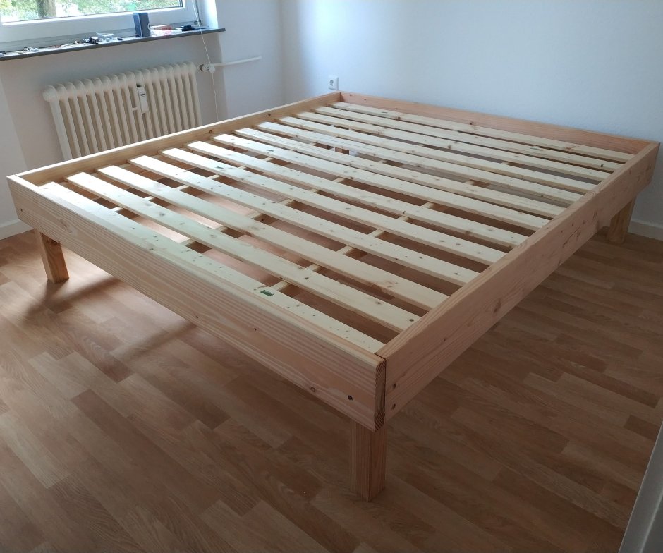 Каркас кровати из дерева