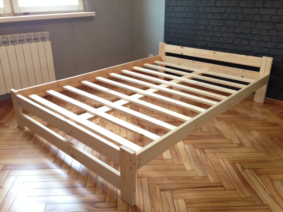 Каркас кровати из дерева