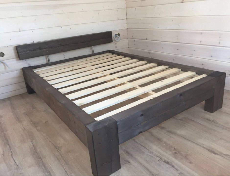 Кровать ikea 160 200 из массив сосны с ящиками
