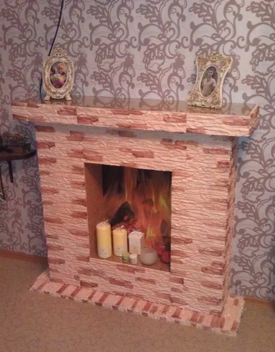 Самодельный камин