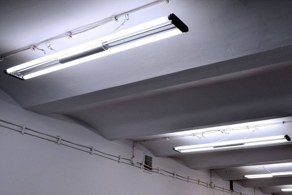 Fluorescent Ceiling Light Fixture t8 60x