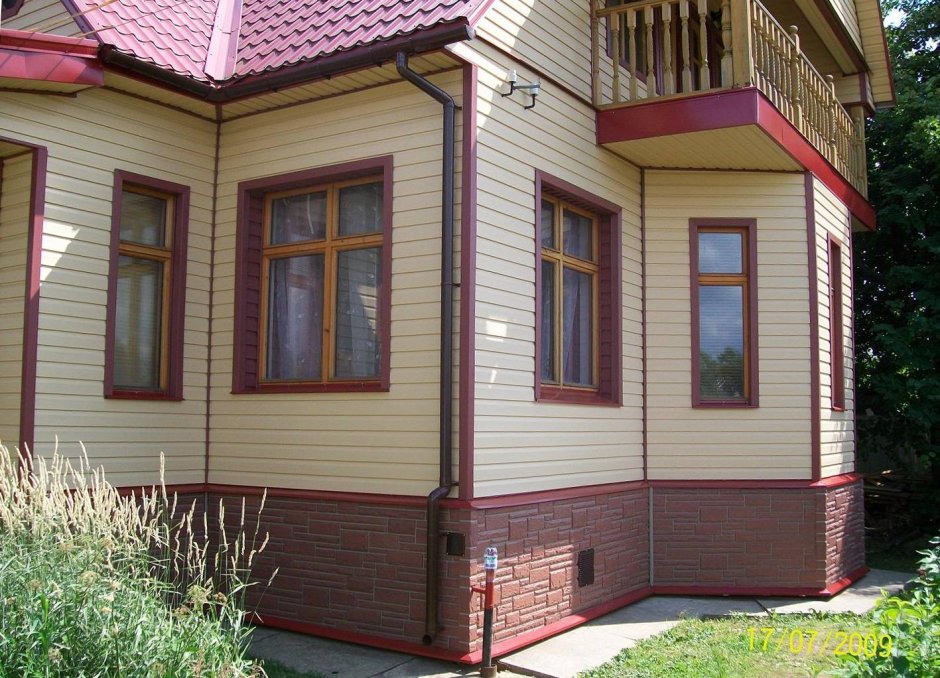 Красивая отделка сайдингом