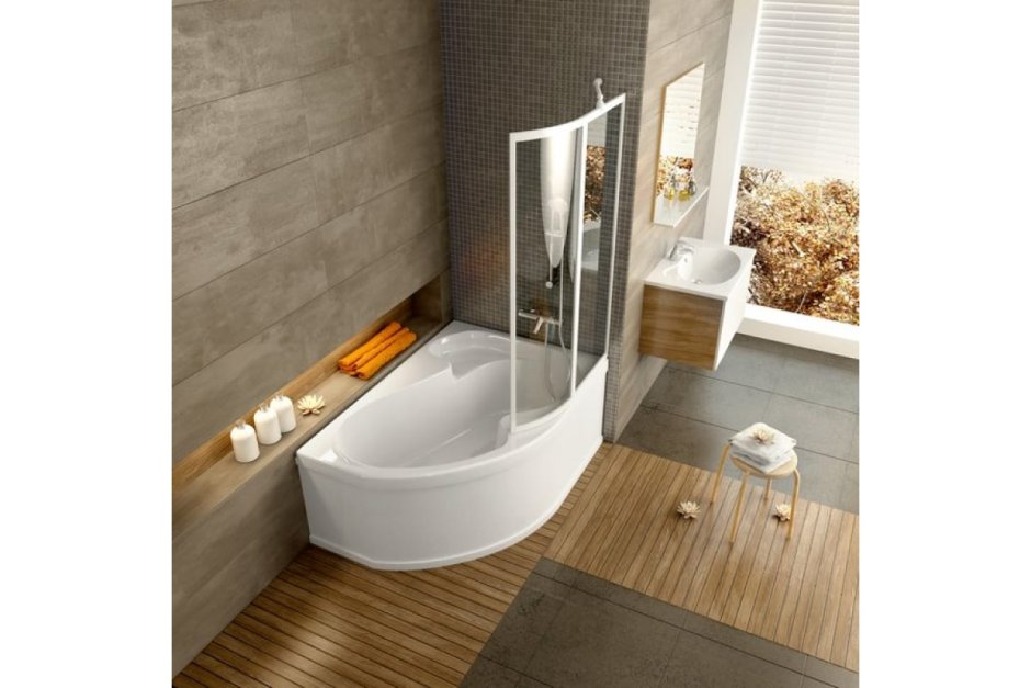 Акриловая ванна Ravak Rosa II 160x105 l
