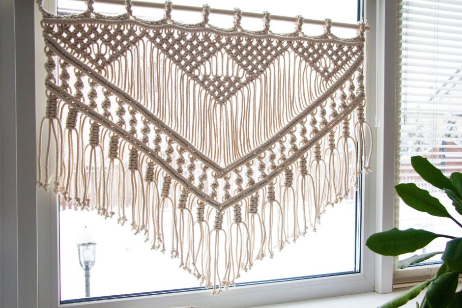 Macrame Wall Hanging штора МК