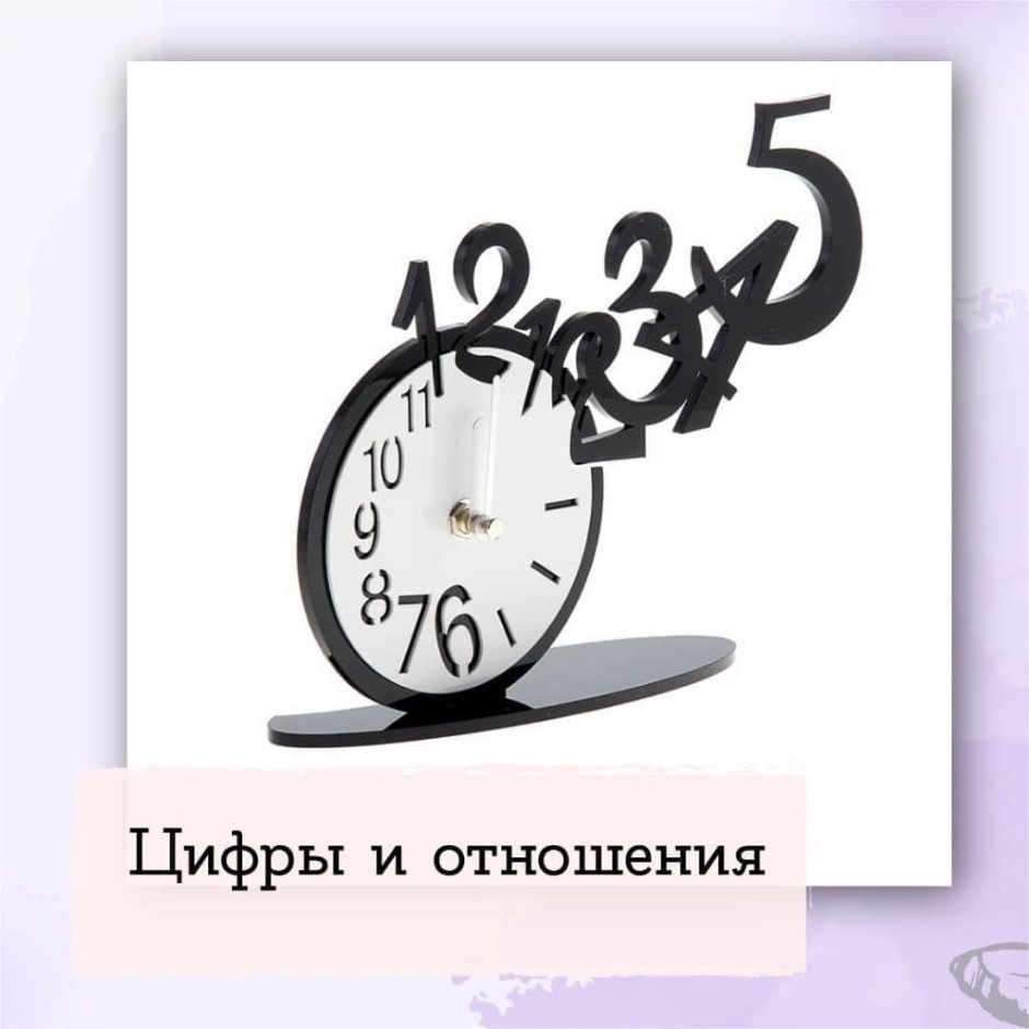 Цифры на часы