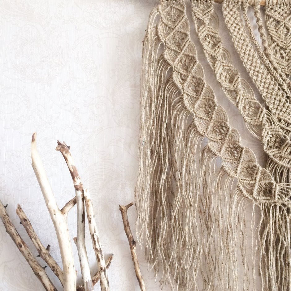 Macrame Braided 751 белый