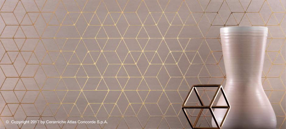 Мозаика атлас Конкорд треугольниками