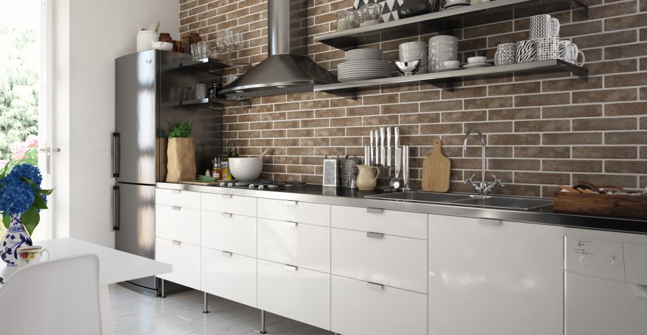 Керамогранит Brickstyle Baker Street бежевый 6x25